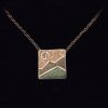 Square Inlay Pendant-0
