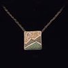 Square Inlay Pendant-127